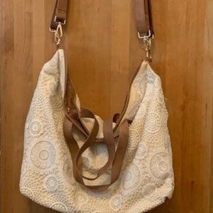 Lace Shell Weekender Bag